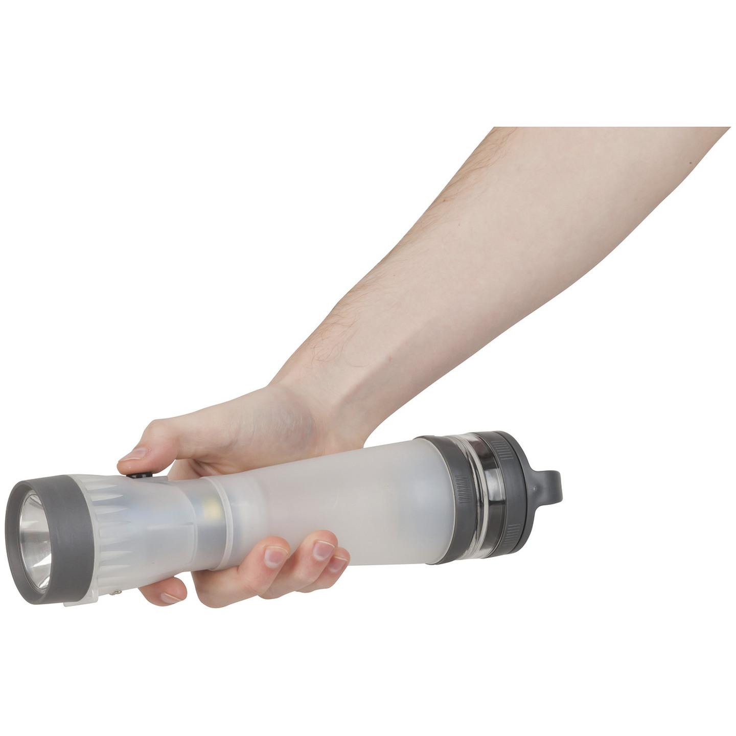 6 in 1 Survival Torch with Storage compartment