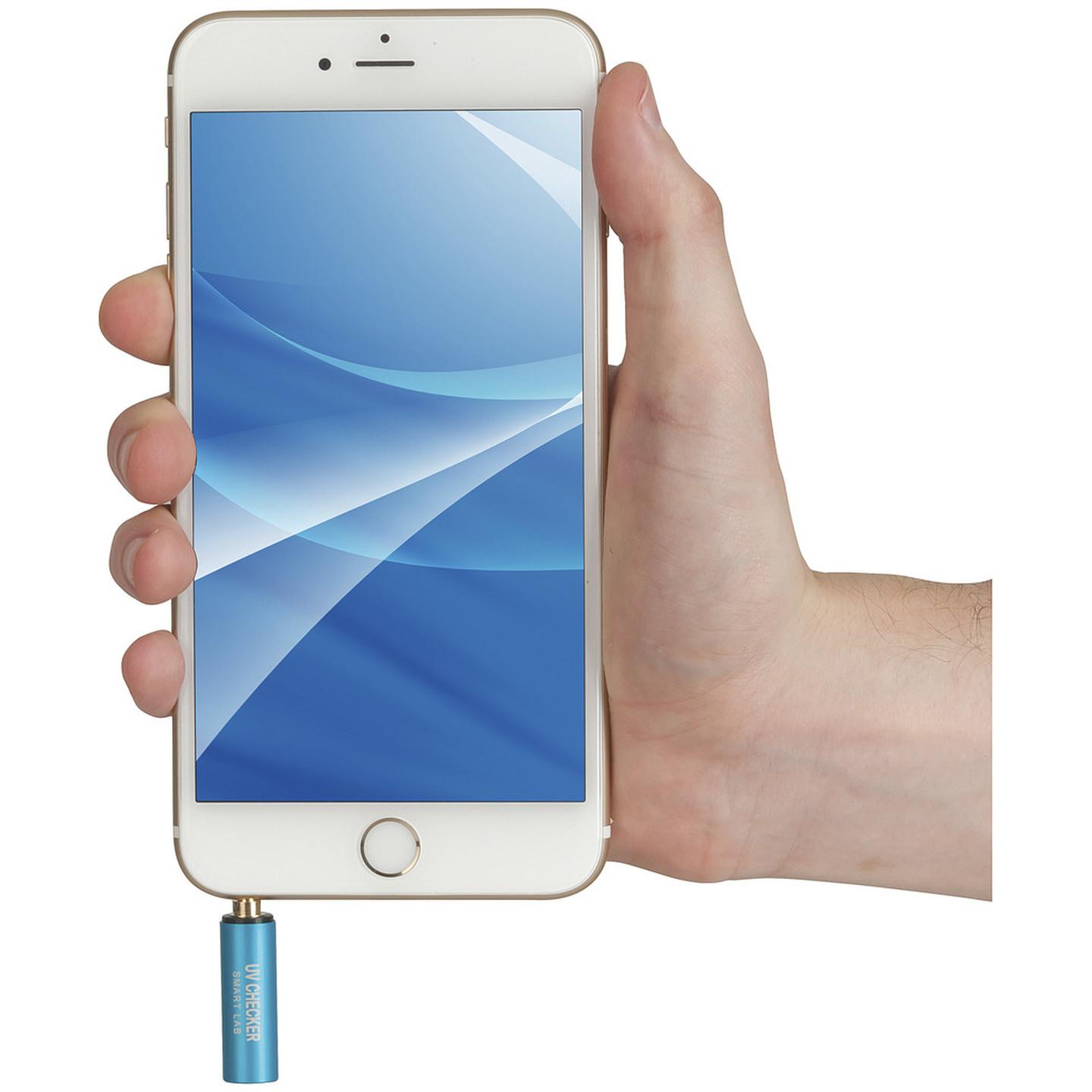 Smartphone Ultraviolet Sensor Plug-in Module with APP