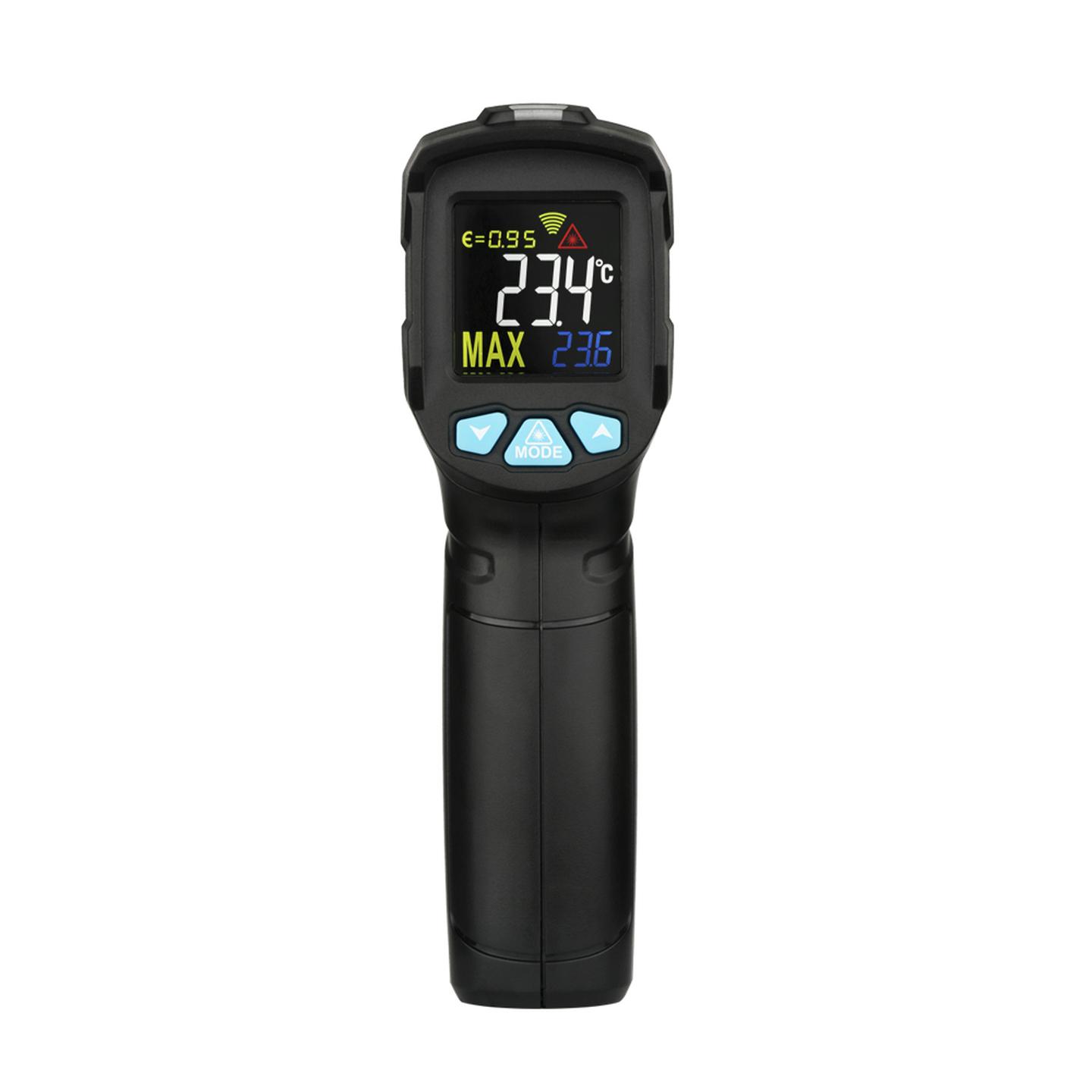 Non-Contact Thermometer with 12 Dot Lasers for Target Area