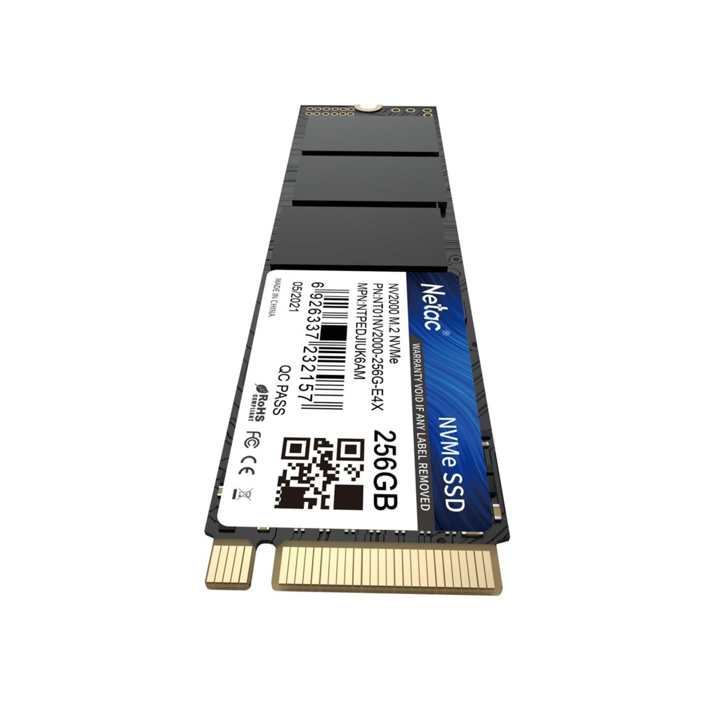 256GB M.2-2280 NVMe/PCIe SSD Reads 1992MB/s Writes 1221MB/s