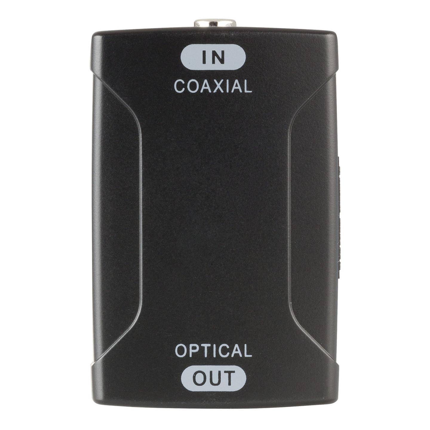 Coaxial to TOSLINK Digital Audio Converter