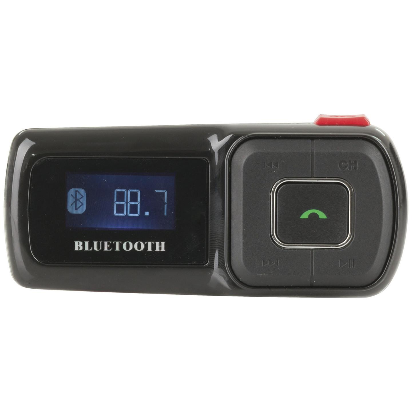 Rechargeable Bluetooth Handsfree with FM Transmitter