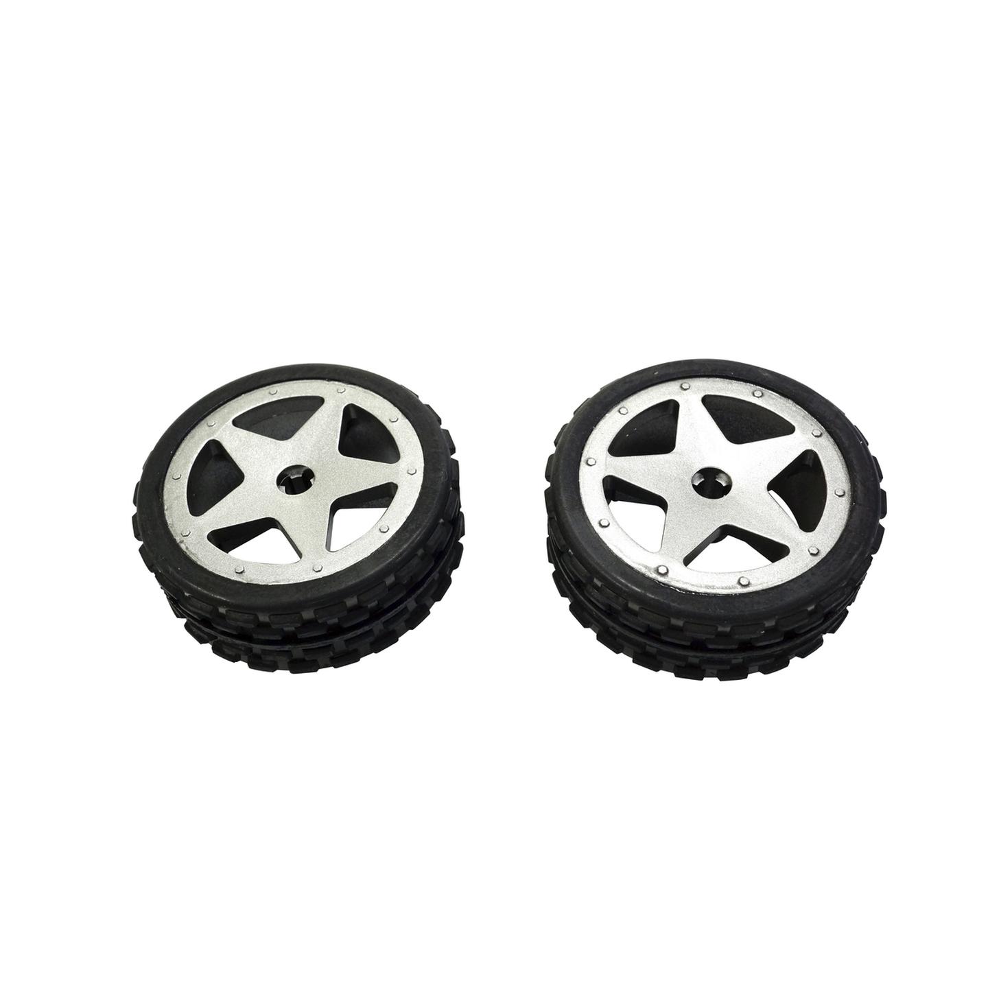 Pack of 2 Front Tyres for GT3786 Buggy