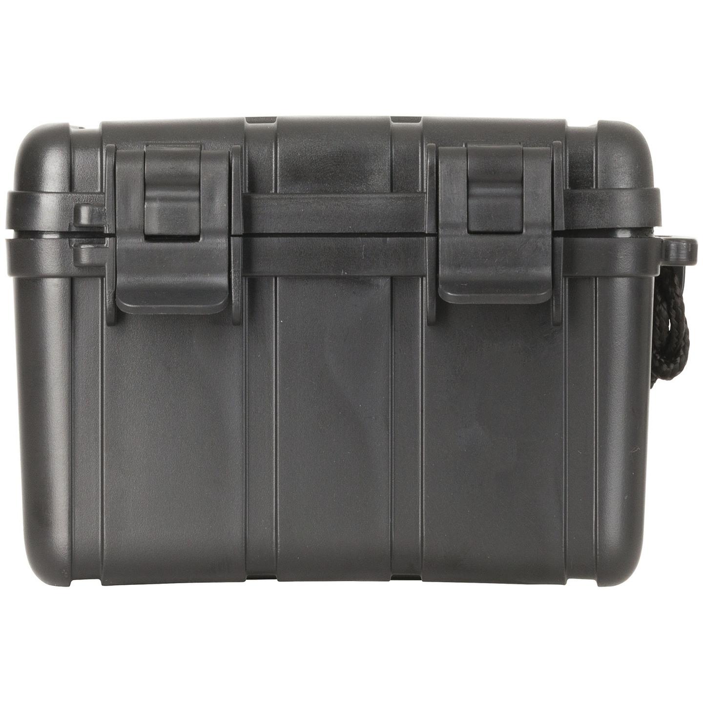 Black Waterproof ABS Plastic Case - 182 x 120 x 75mm