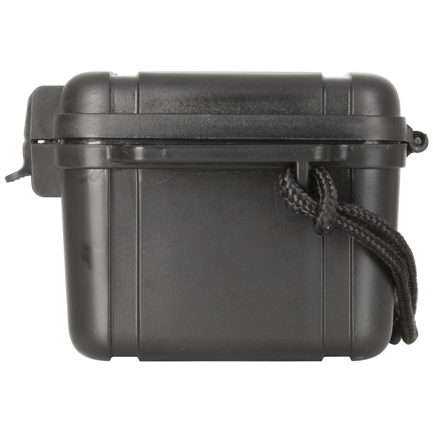 Black Waterproof ABS Plastic Case - 182 x 120 x 75mm
