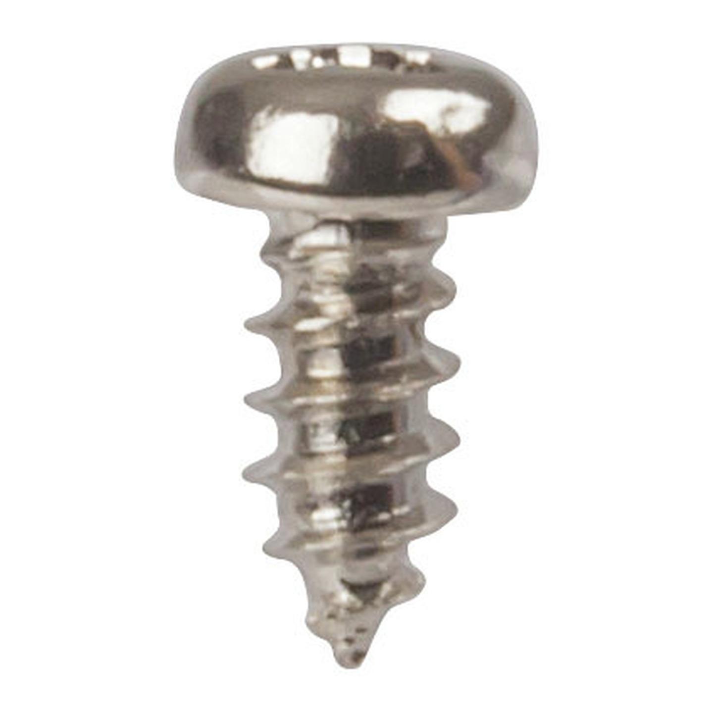 No.4 x 6mm Steel Self Tapping Screws - Pack of 25