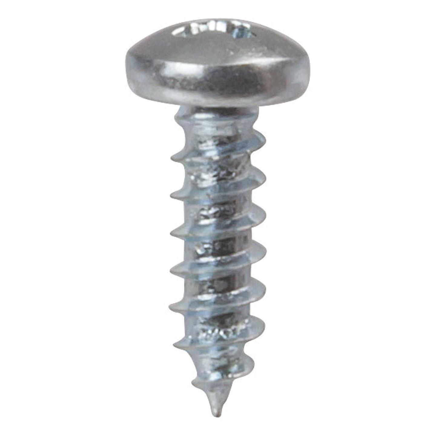 No.4 x 9mm Steel Self Tapping Screws - Pack of 25