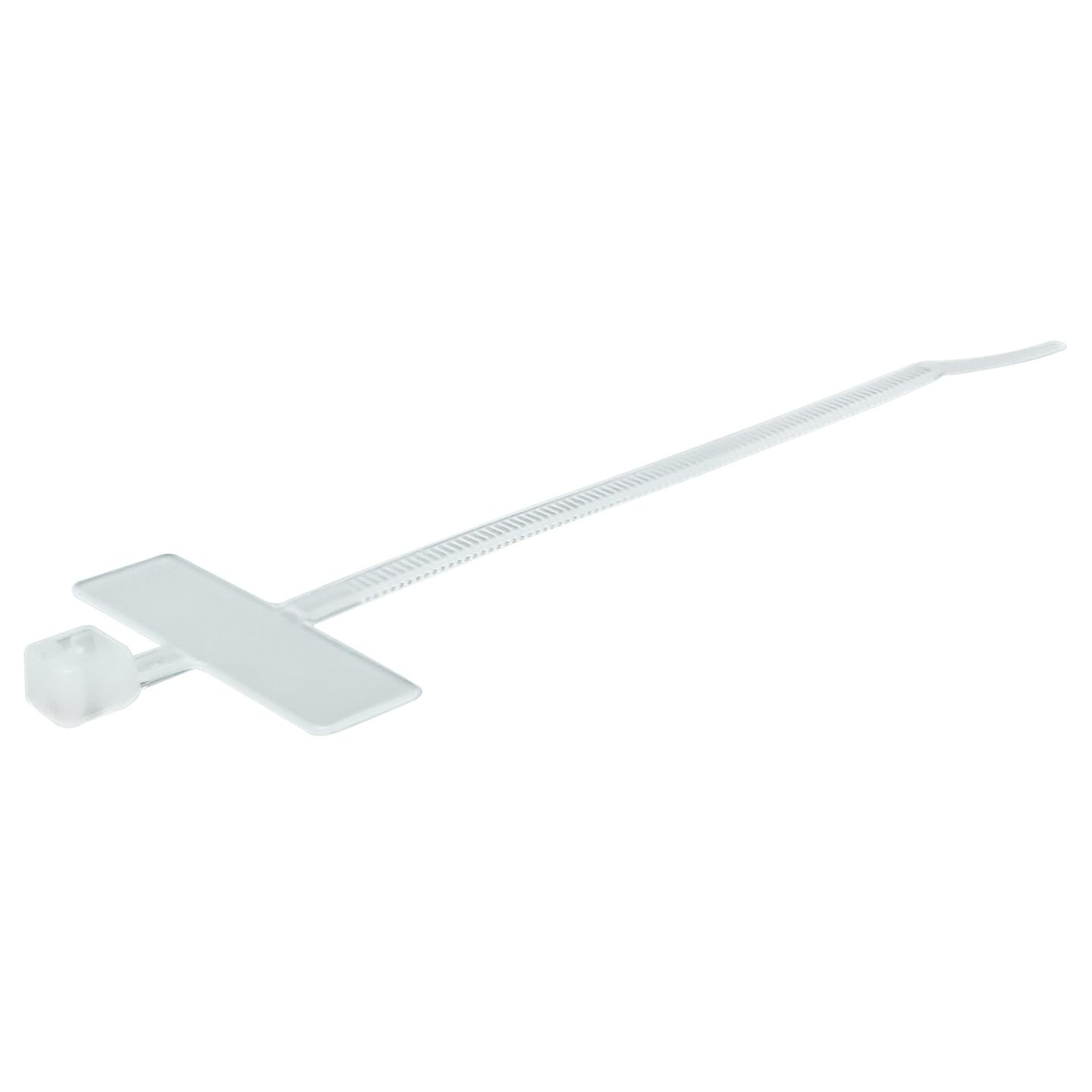 100mm Label Cable Ties Pk 20
