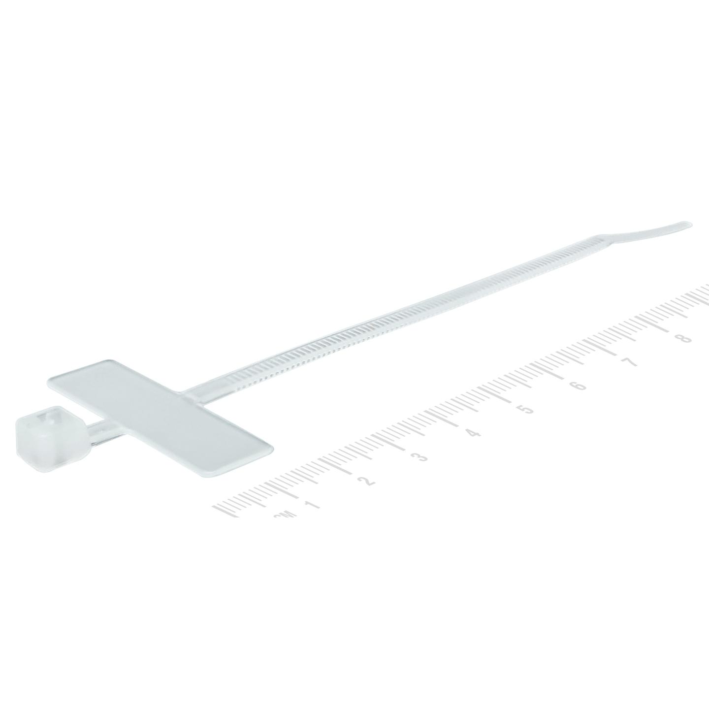 100mm Label Cable Ties Pk 20