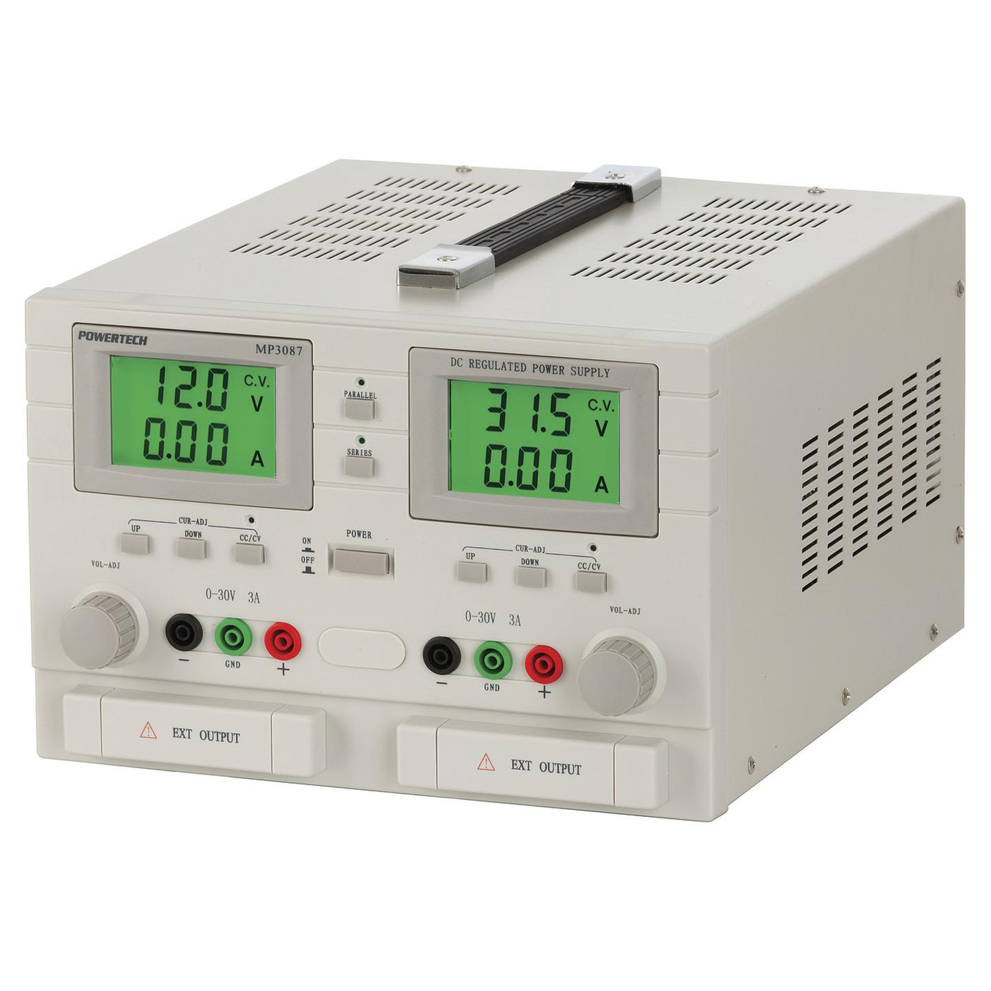 0 to 32VDC Dual Output Dual Tracking Laboratory Power Supply