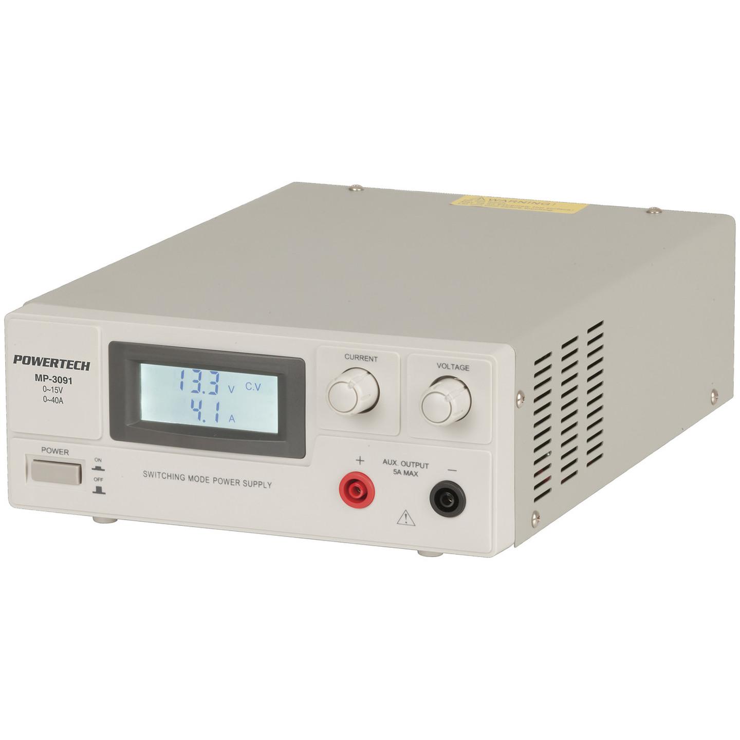 0-15VDC 0-40A Regulated Switchmode Laboratory Power Supply