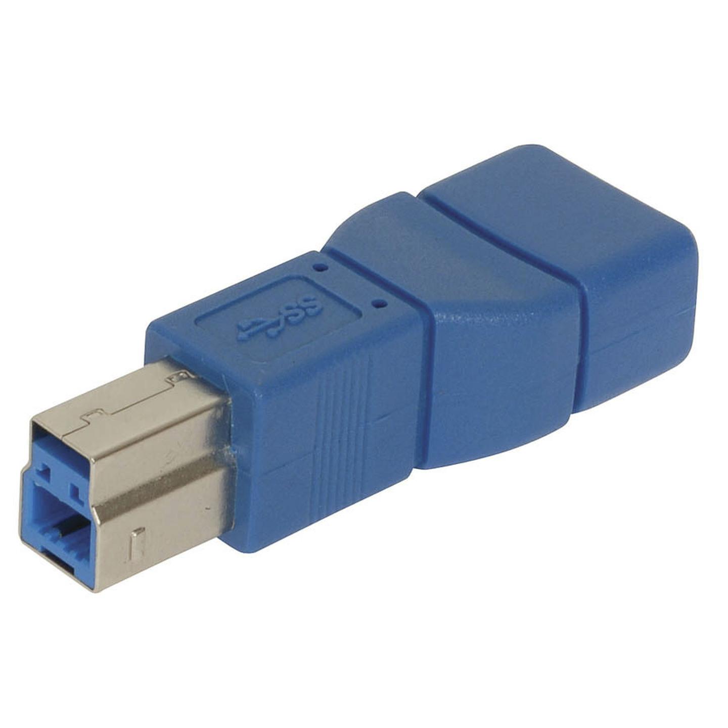 USB 3.0 Plug B to Socket A Adaptor