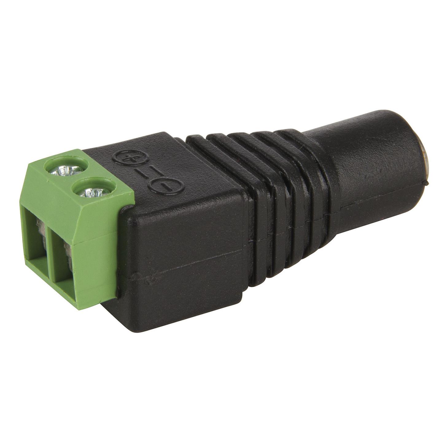 2.1mm DC Socket with Screw Terminals