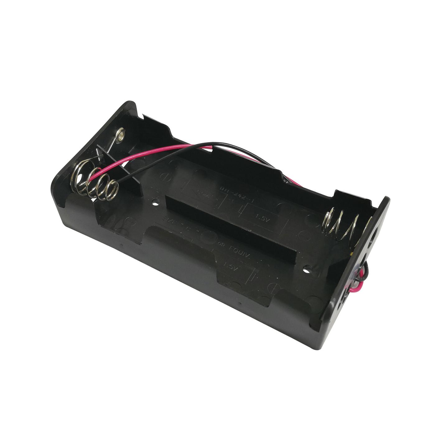 4 X C Cell 2 Rows of 2 End to End Battery Holder