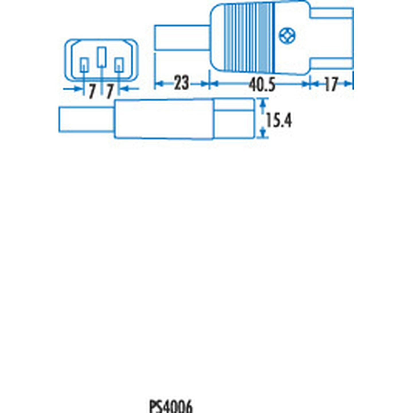 IEC320 240V Female Line Power Socket