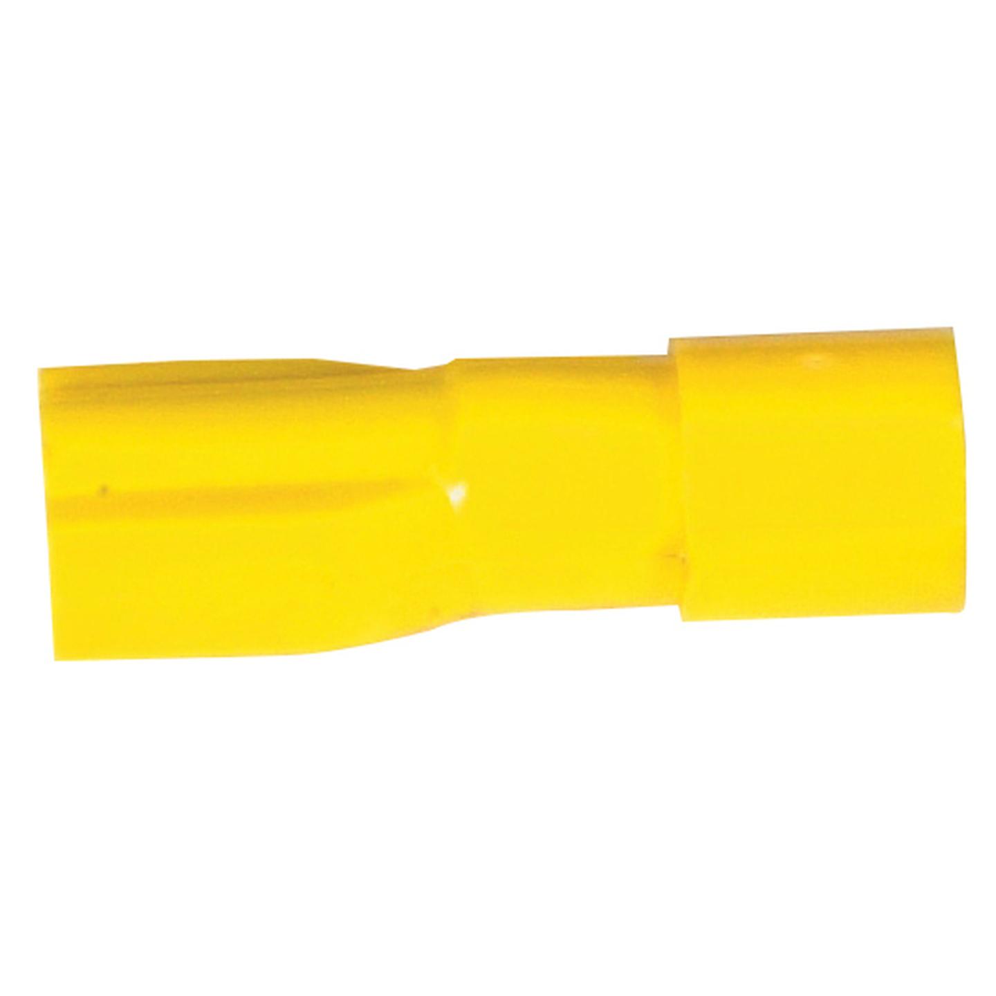 Yellow Fully Insulated Female Spade - Pack of 50