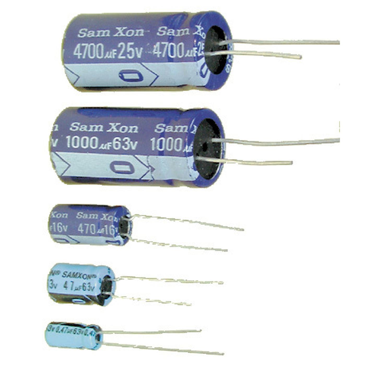 22uF 25VDC Electrolytic RB Capacitor