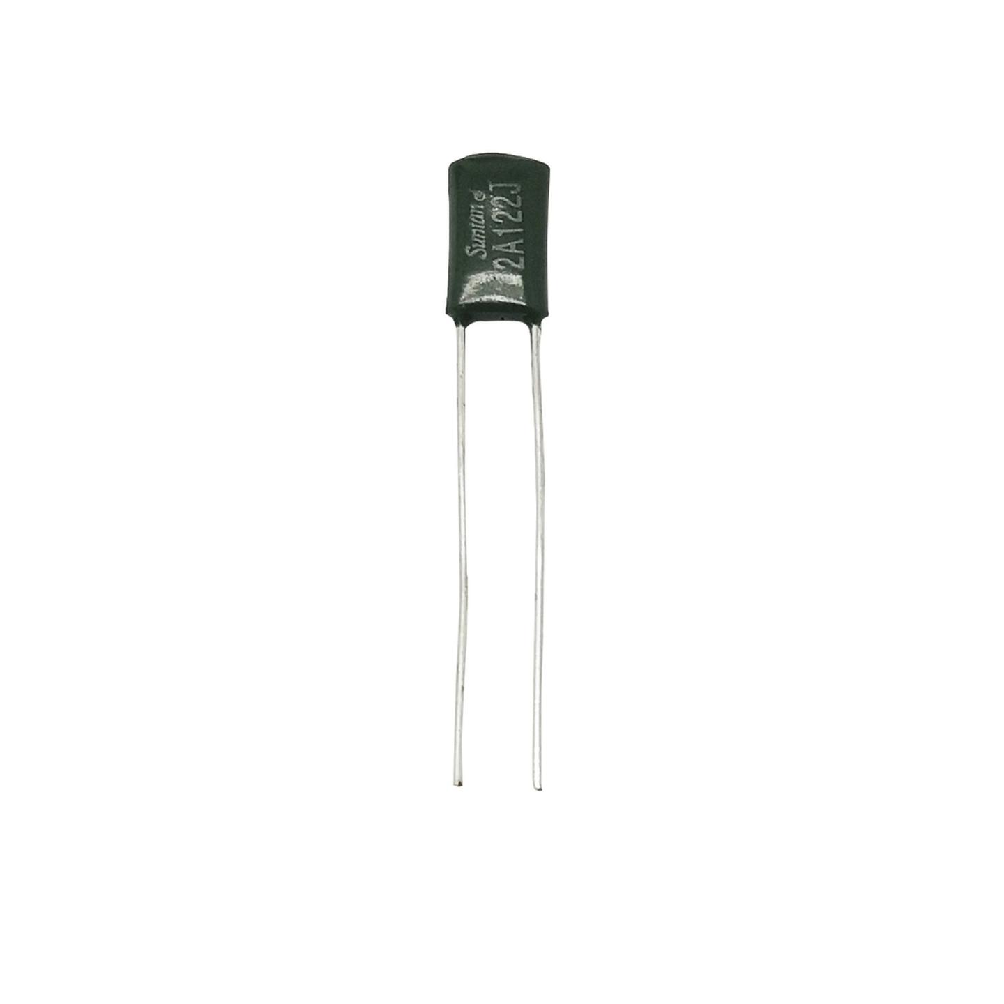 1.2nF 100VDC Polyester Capacitor