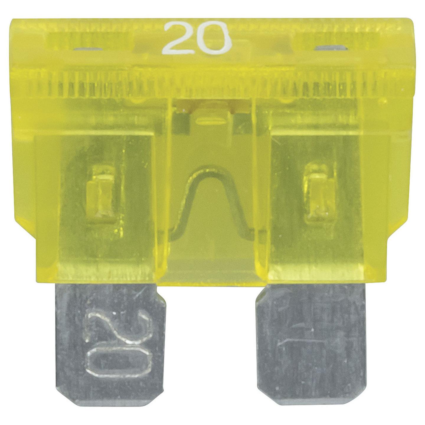 20A Yellow Standard Blade Fuse with LED Indicator