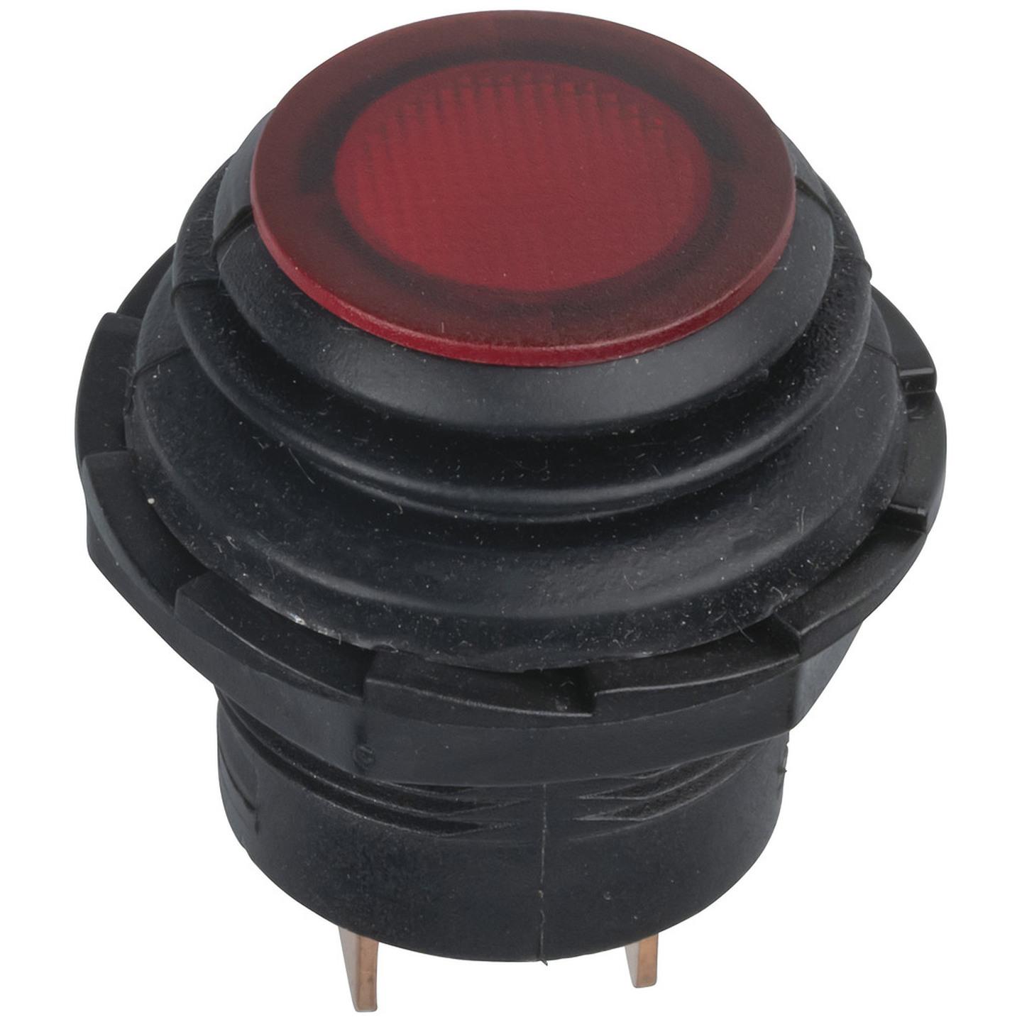 Red Momentary IP65 Pushbutton Switch