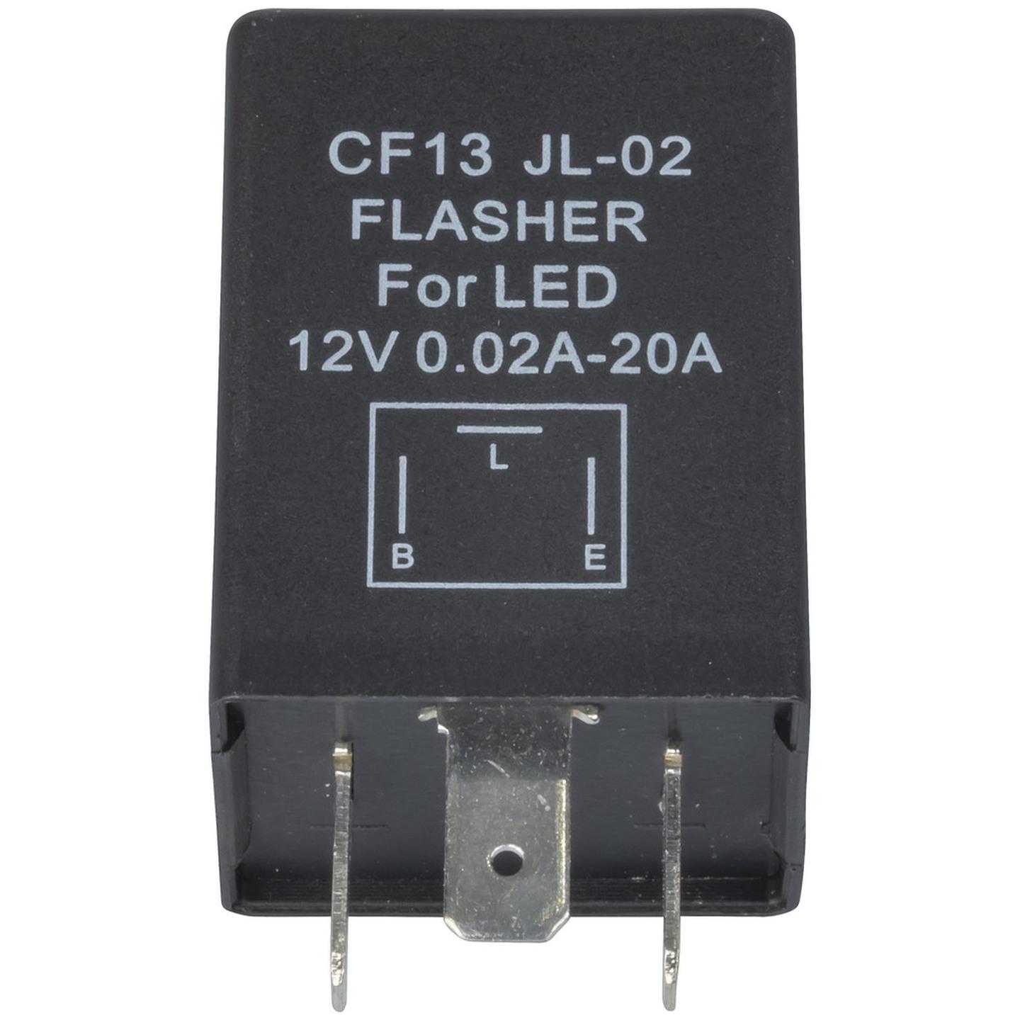 3 Pin LED Relay Flasher to Suit Japanese Cars - 12VDC