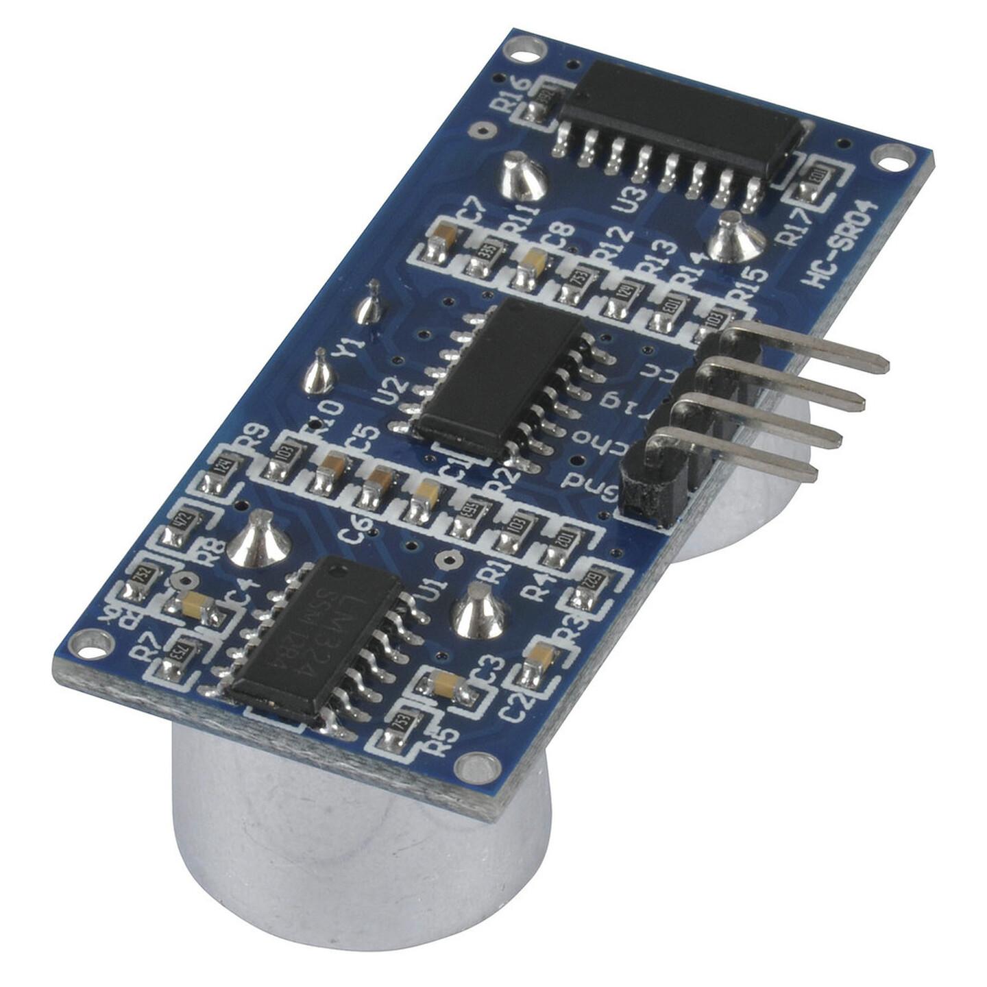 Arduino Compatible Dual Ultrasonic Sensor Module.