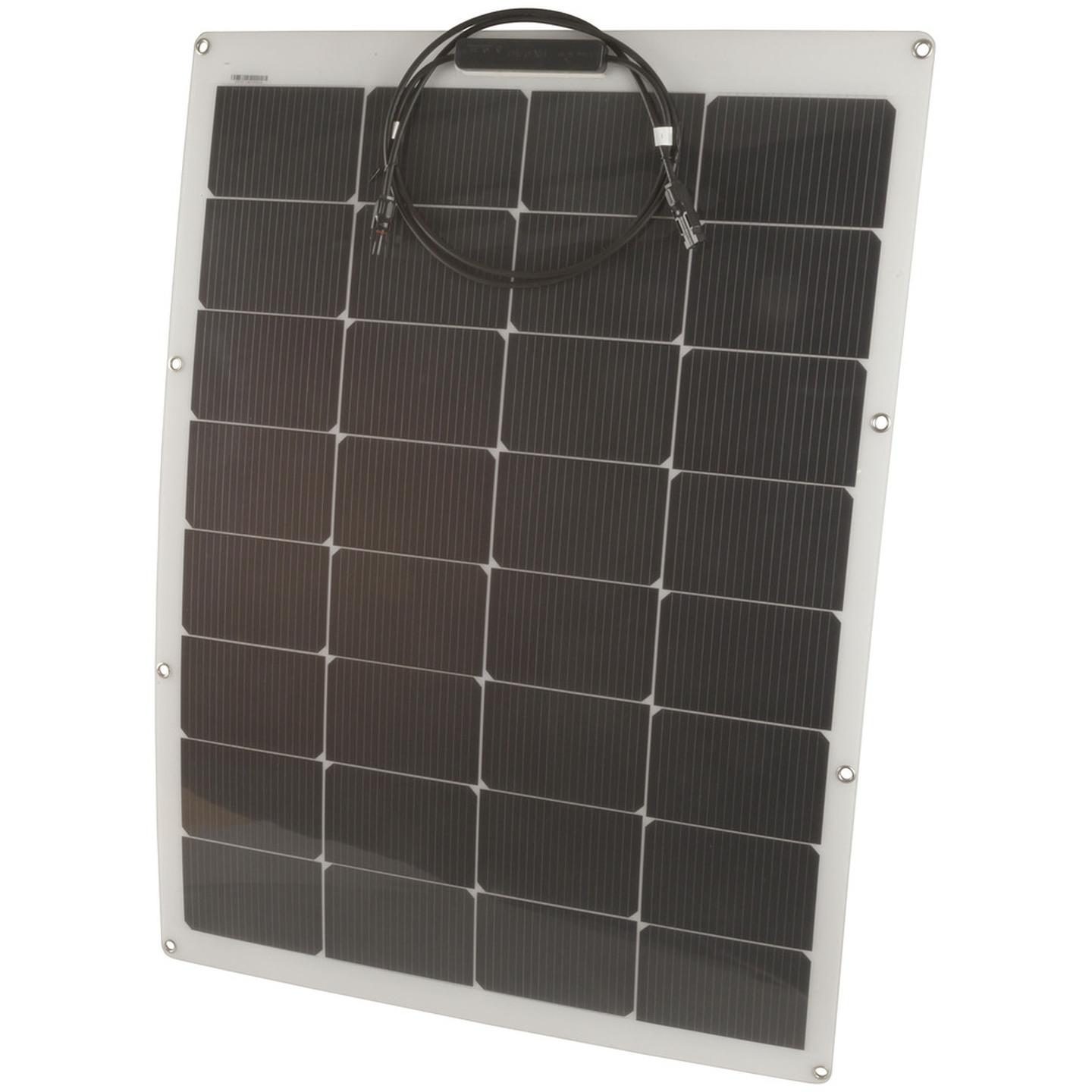 100W 12V Semi Flexible Solar Panel with DF Technology