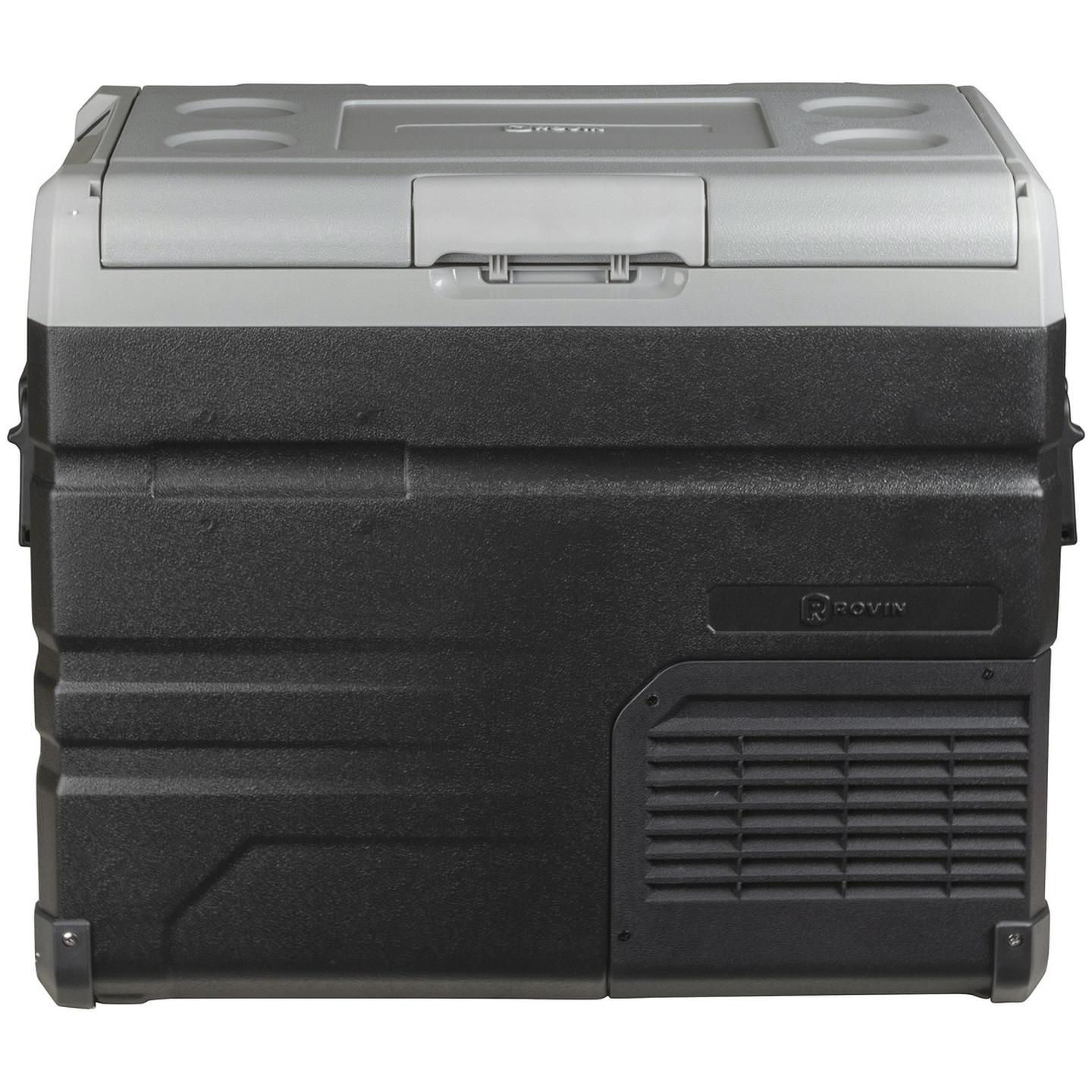 45L Rovin Portable Dual Zone Fridge with Solar and Battery Compartment