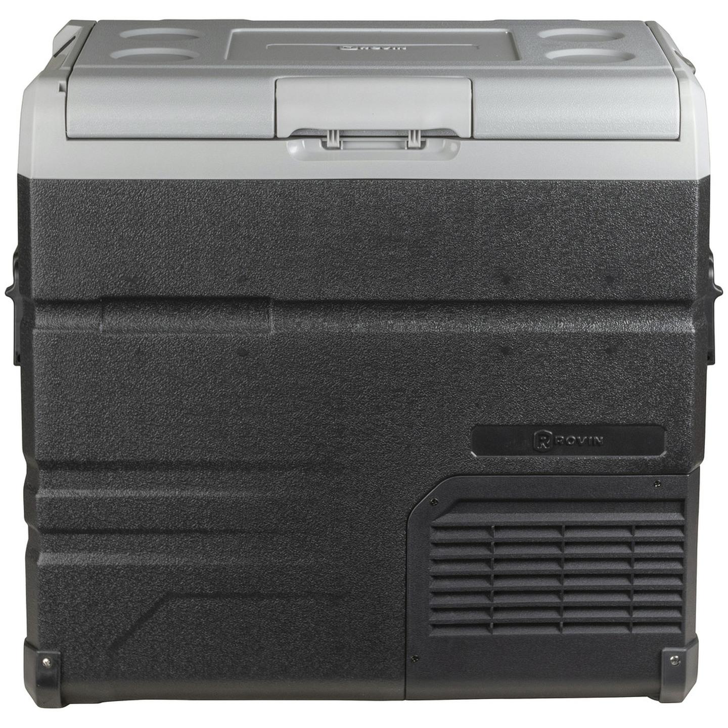 55L Rovin Portable Dual Zone Fridge with Solar and Battery Compartment