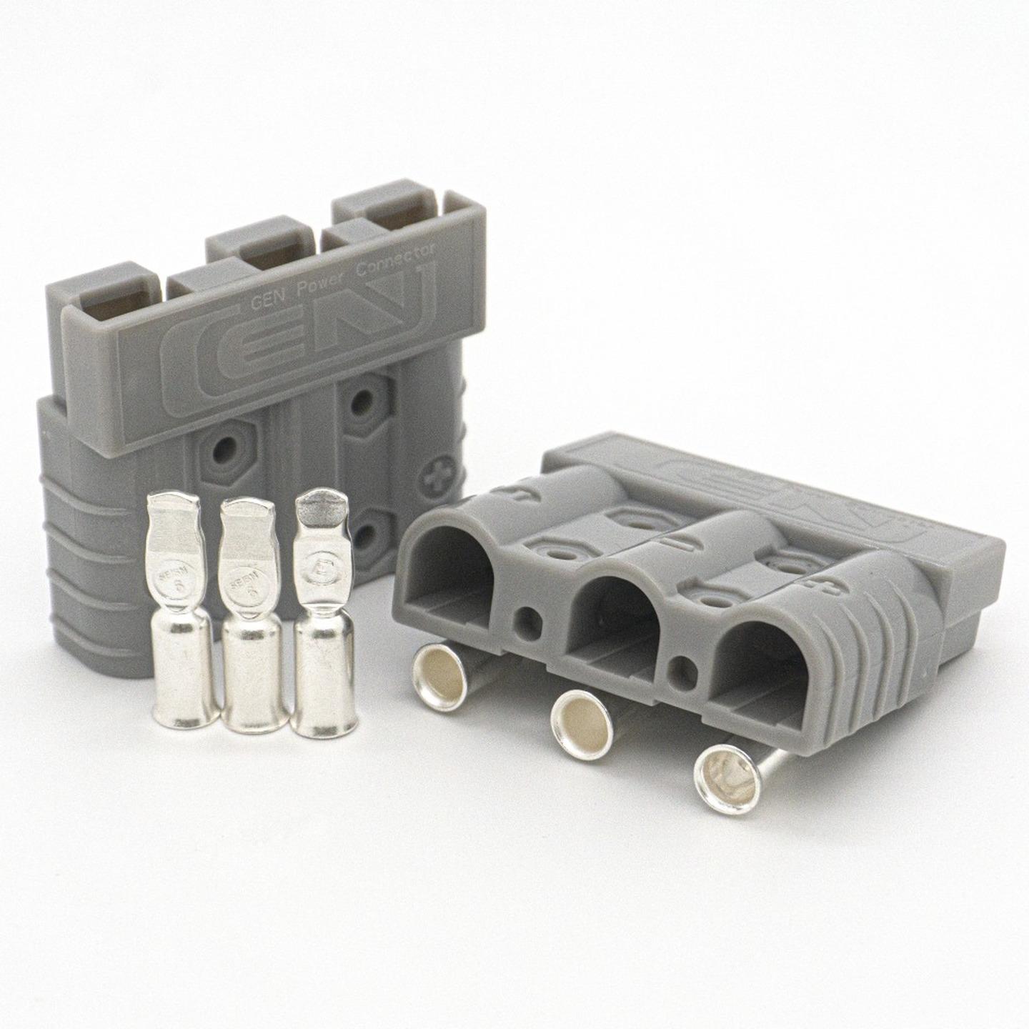 3 Pin High Current 50A Connector - Twin Pack