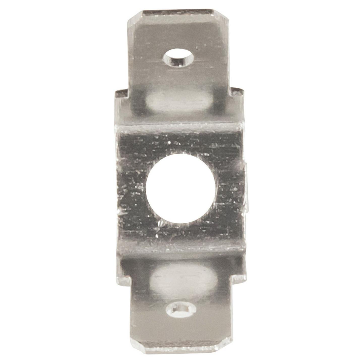 Spade Connectors 6.3mm Double Chassis Mount Pack of 8