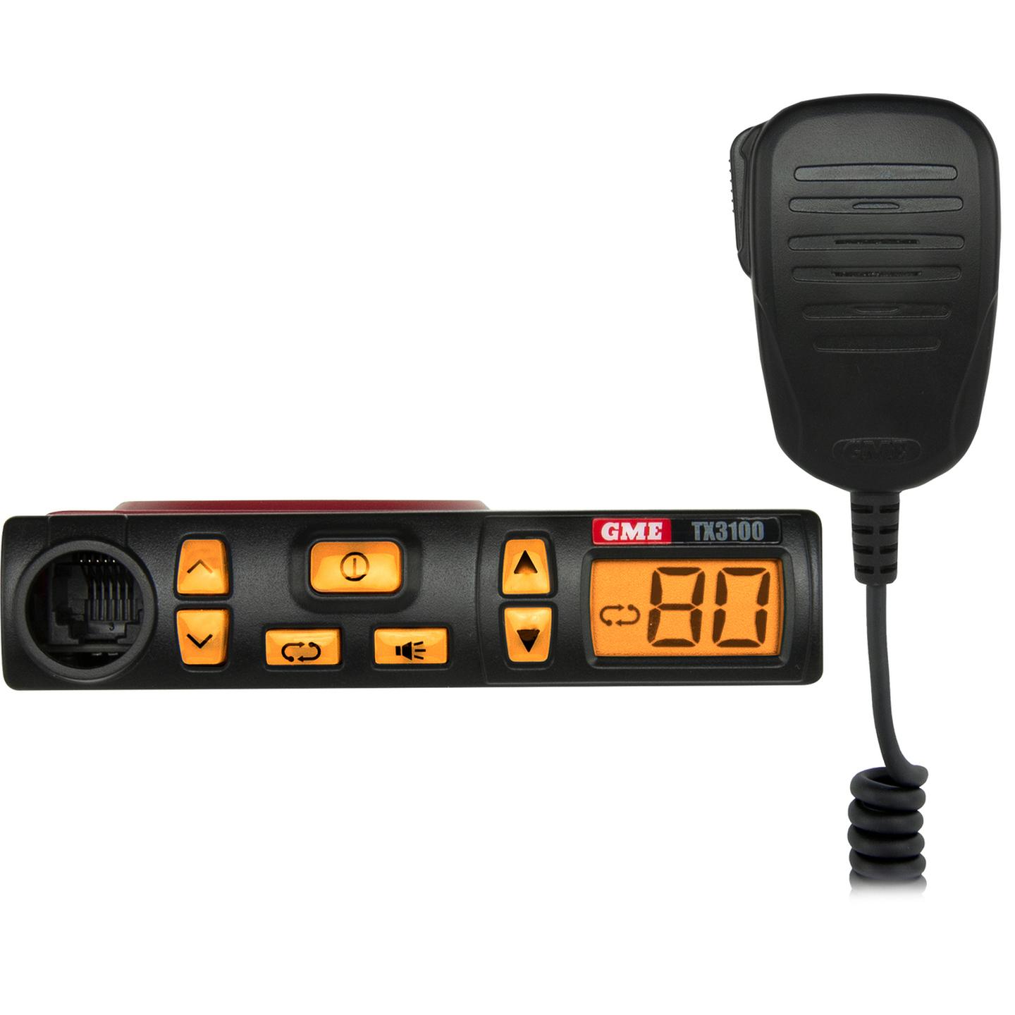 GME 5 Watt Super Compact UHF CB Radio