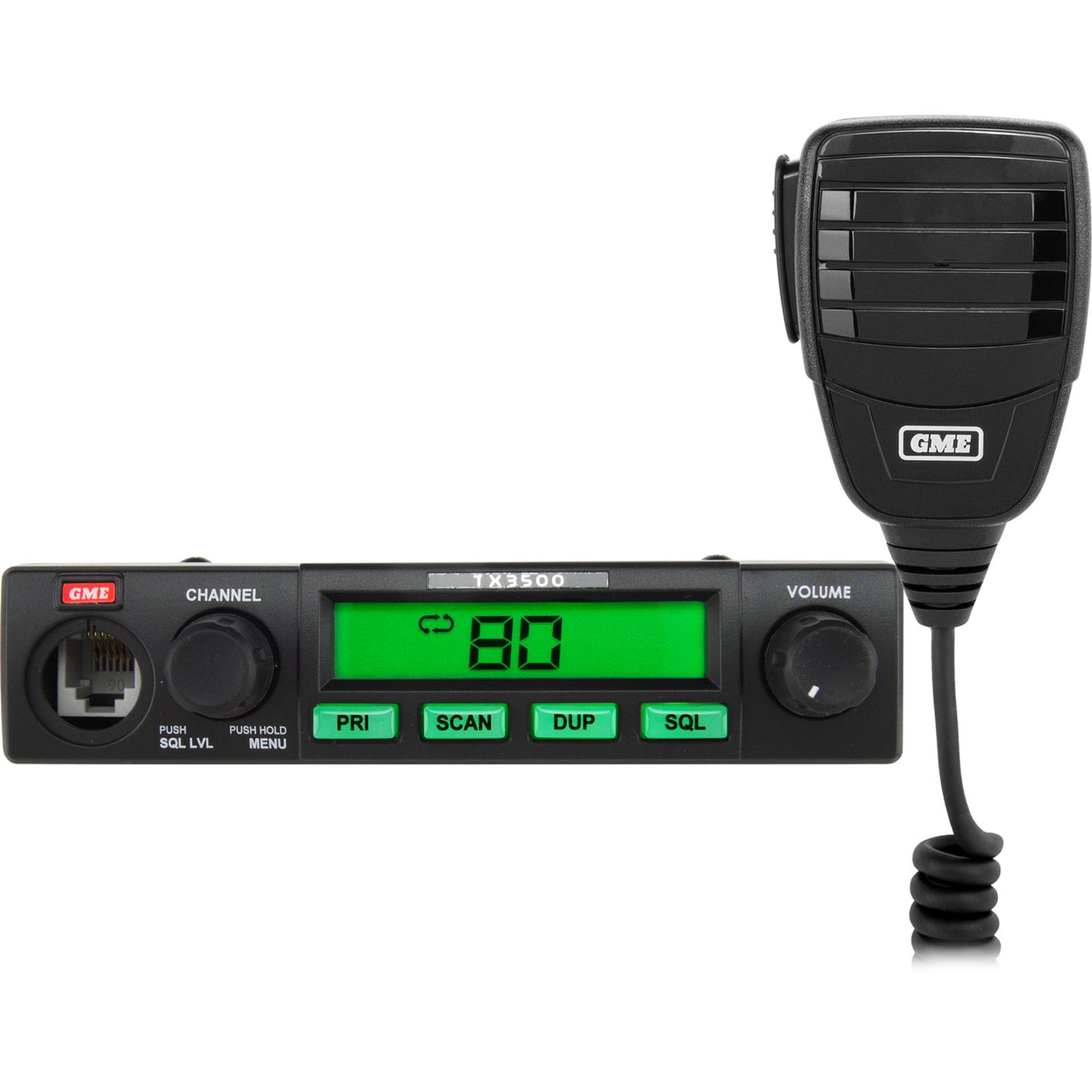 GME 5 Watt Compact UHF CB Radio with ScanSuite