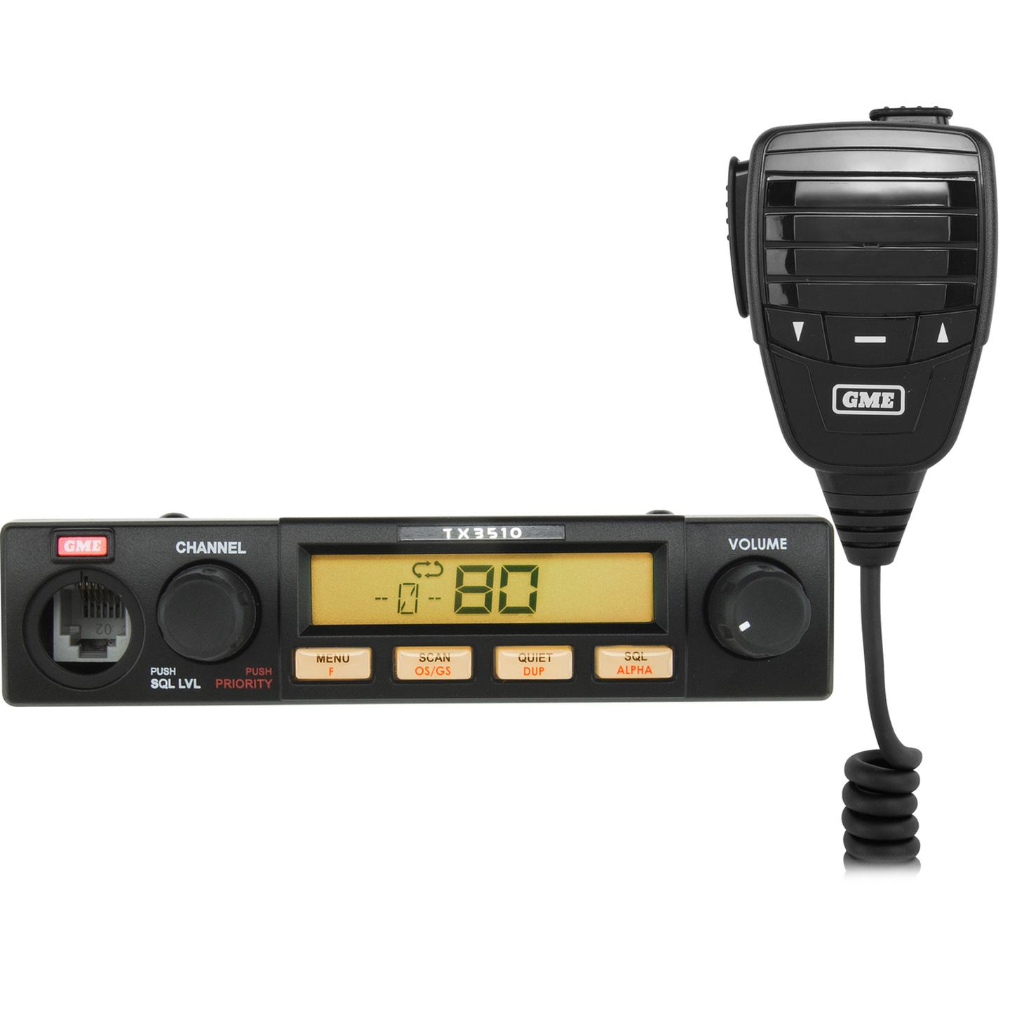 GME 5 Watt Compact UHF CB Radio with ScanSuite