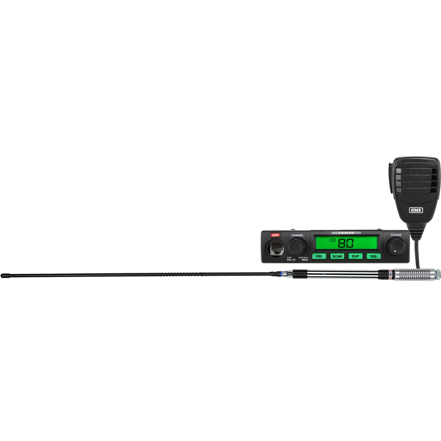 GME 5 Watt Compact UHF CB Radio Value Pack