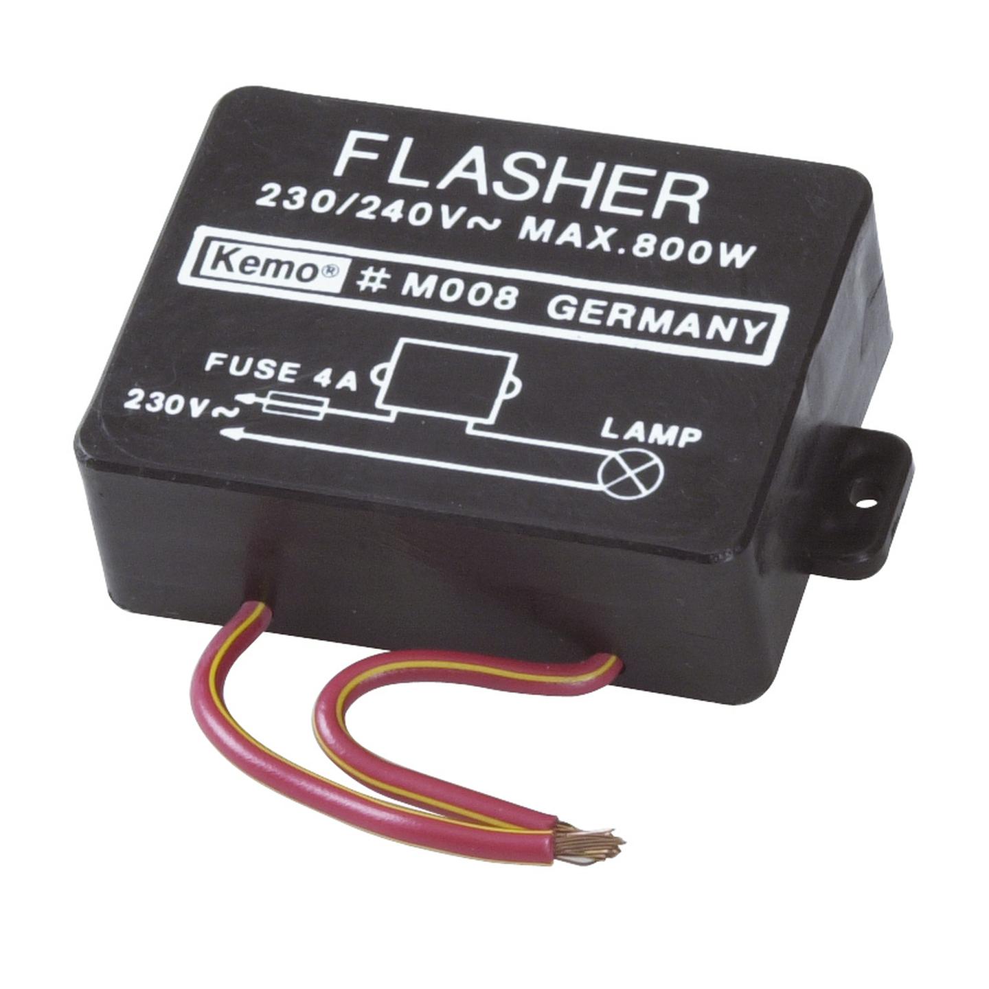 Incandescent Lamp Flasher Fixed