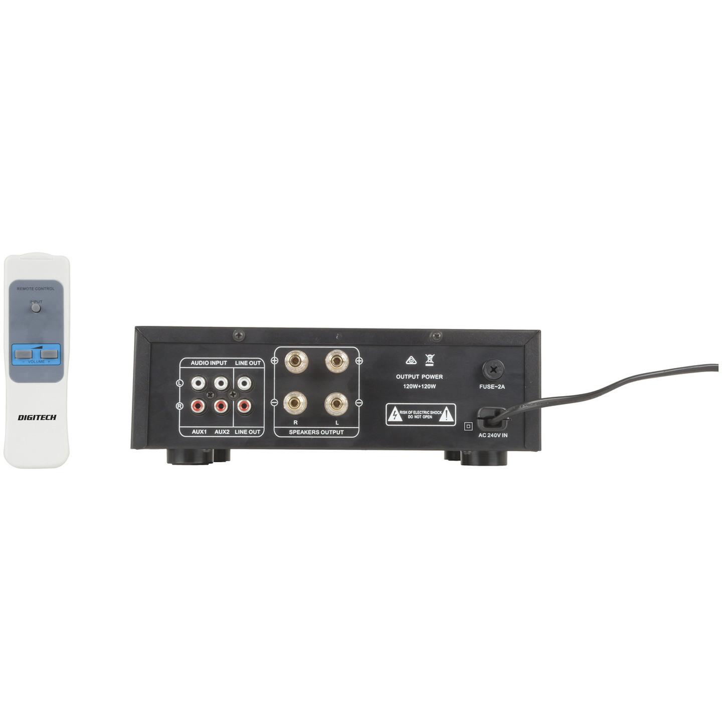 Digitech Stereo Amplifier 2x120WRMS