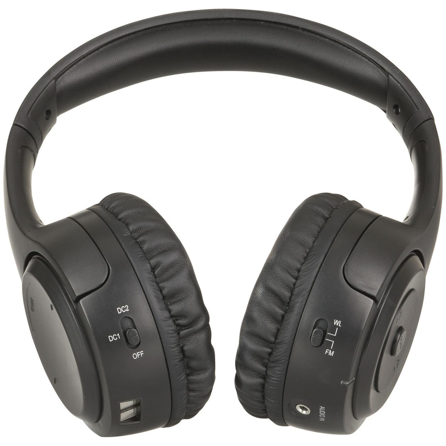 Wireless Stereo Headphones with TOSLINK - 900MHz
