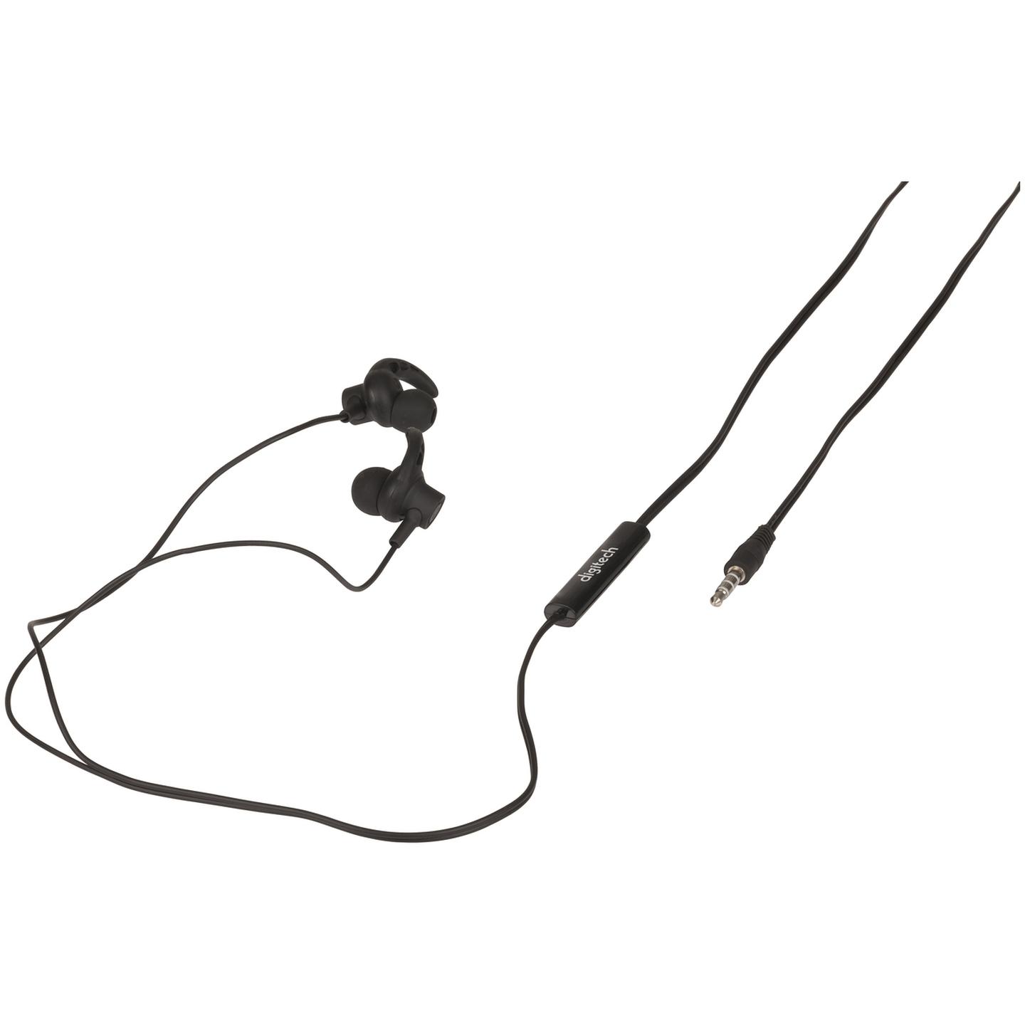 Digitech Stereo Canal Earphones with Microphone
