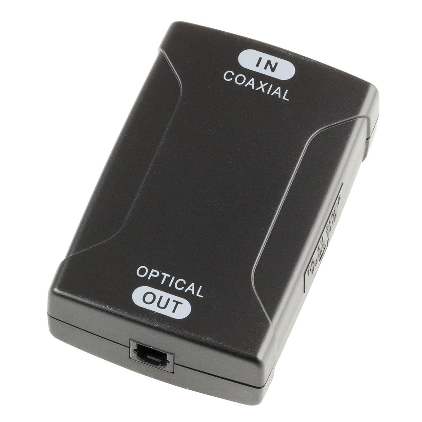Coaxial to TOSLINK Digital Audio Converter