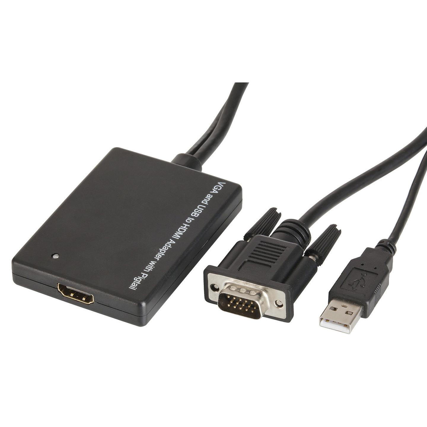 VGA to HDMI Video Converter