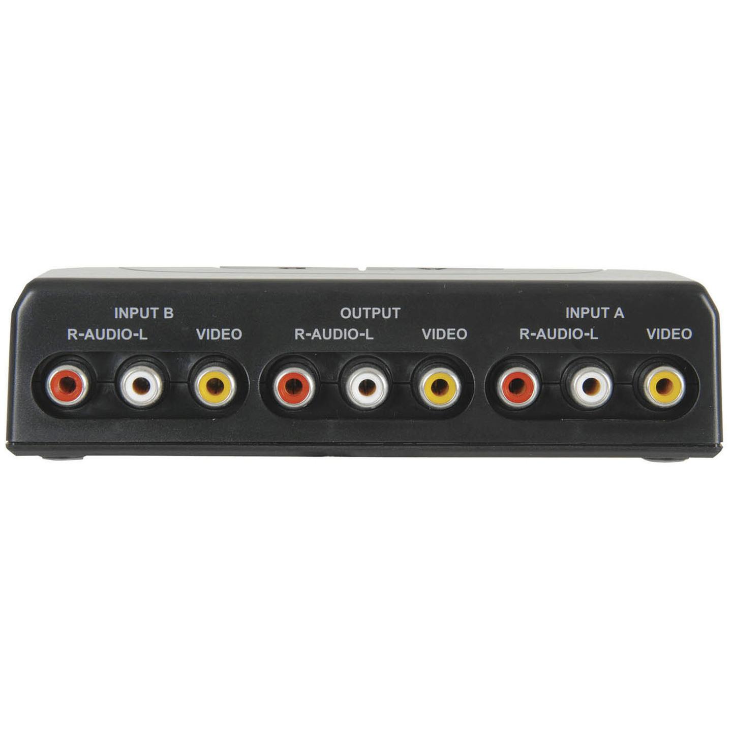 2-Way A/V Selector Switch