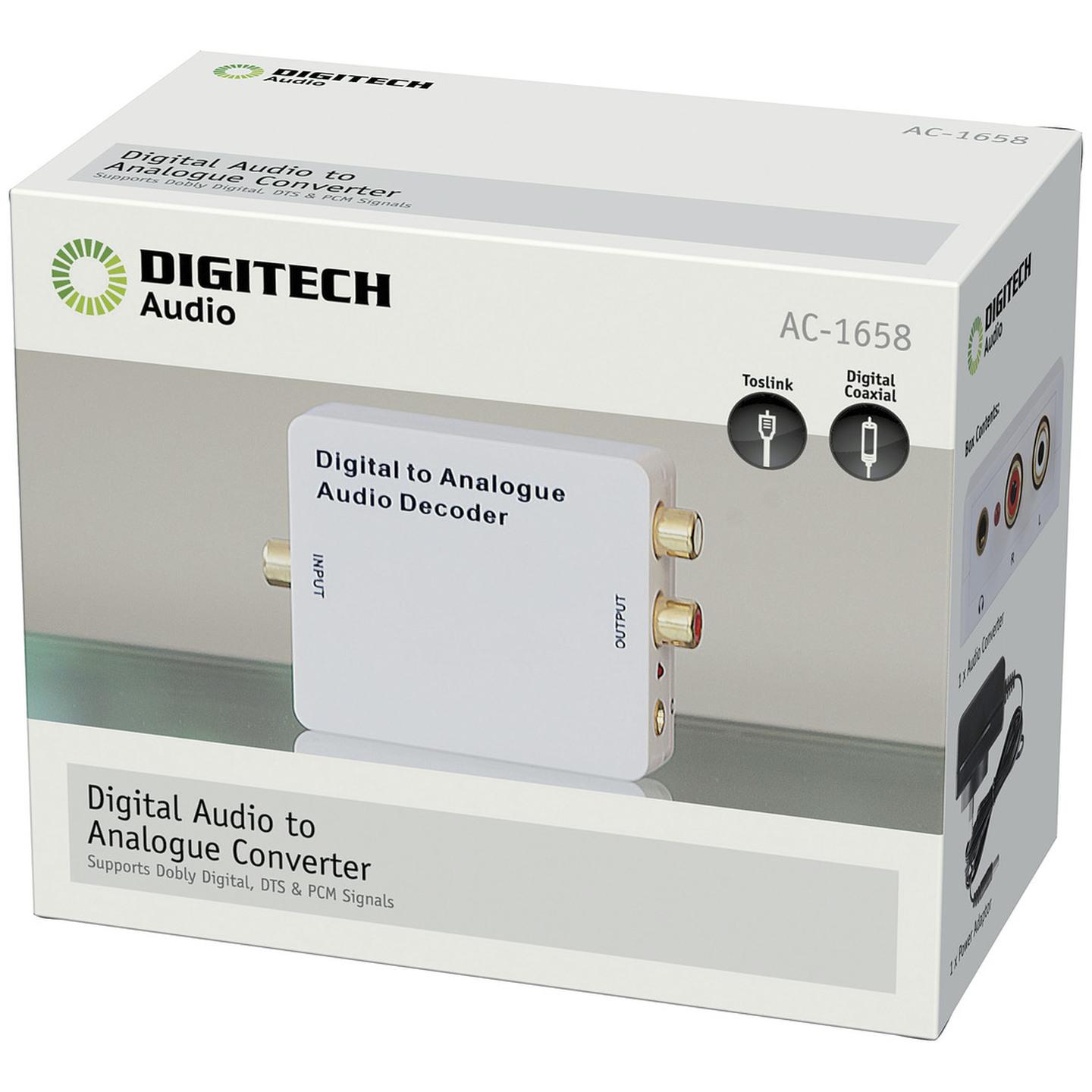 Digital to Analog Audio Decoder