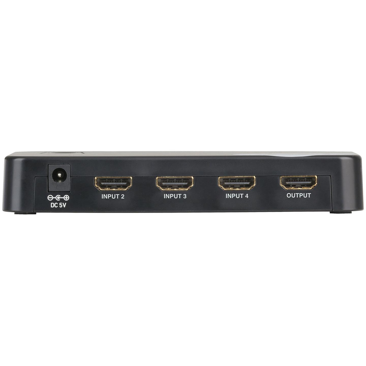 4 Input HDMI Switcher with MHL Input and PIP Function