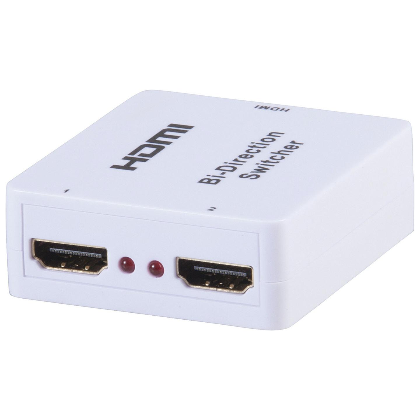 2 to 1 Bi-Directional HDMI Switch
