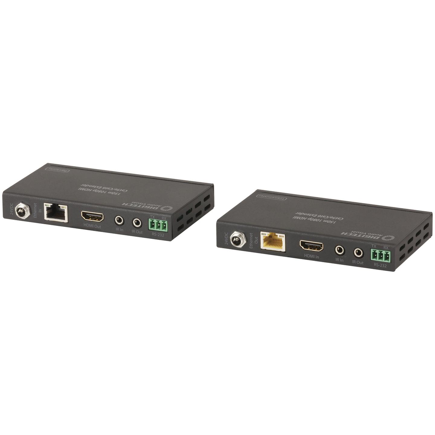 150m 1080p HDMI Cat5e/6 Extender with Infrared