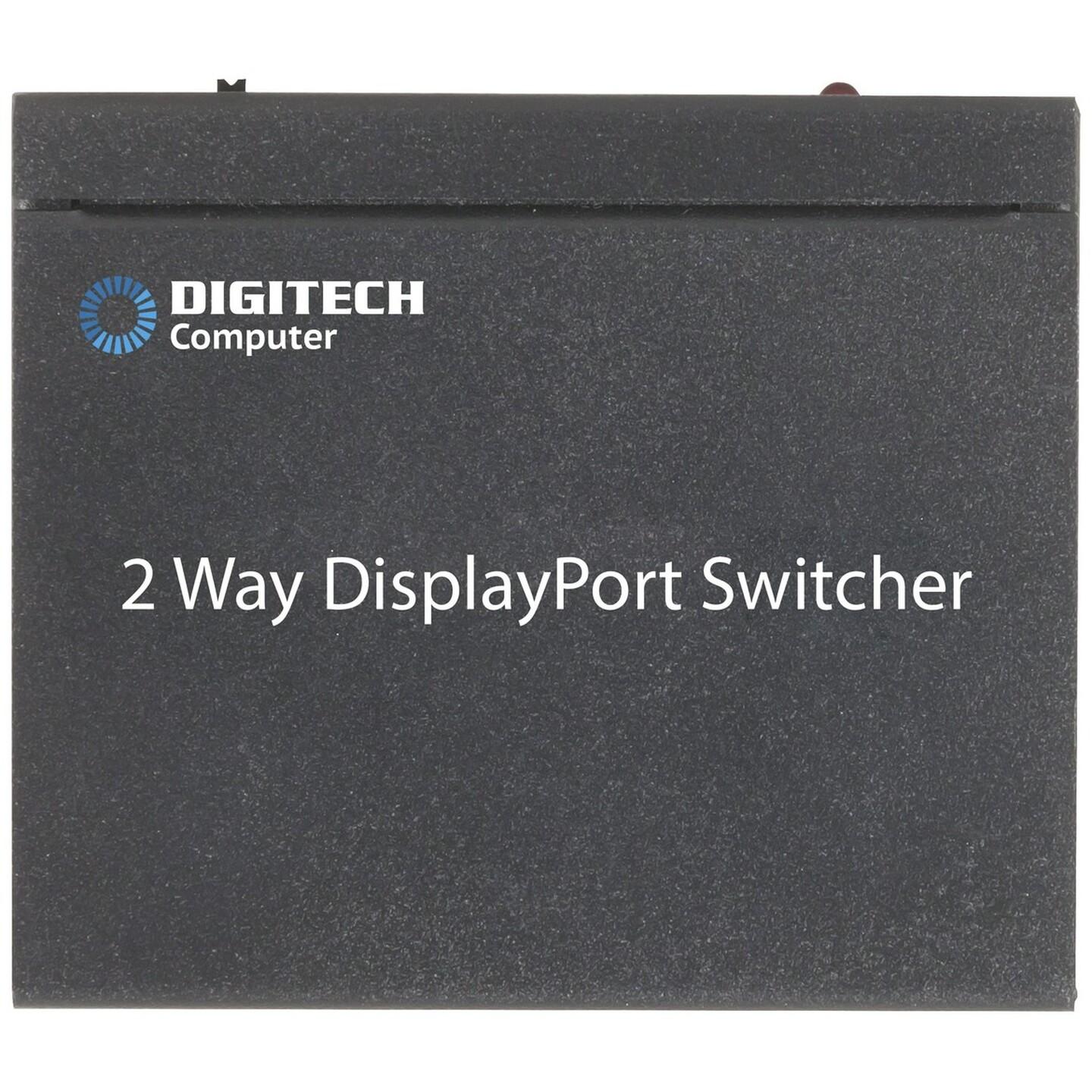 Digitech 2 Input DisplayPort Switcher