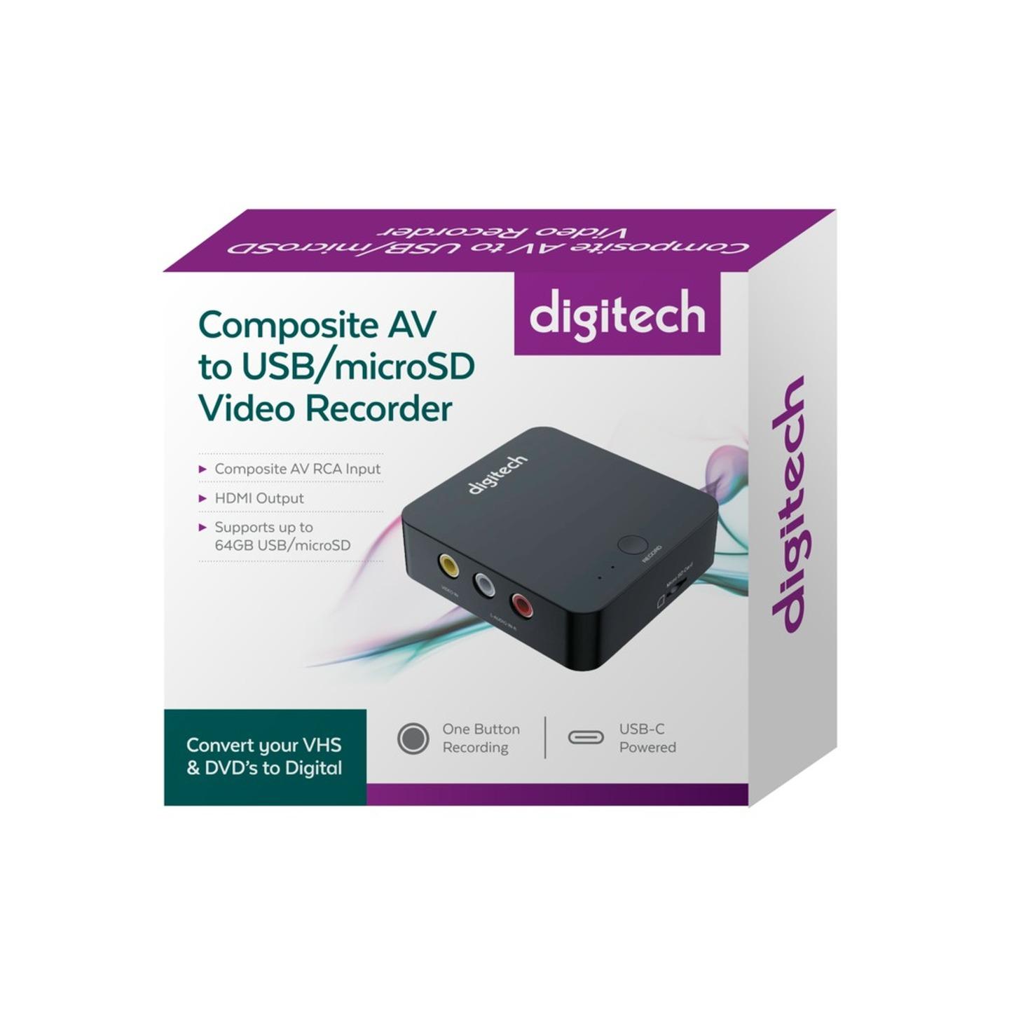 Digitech Composite AV to USB/microSD Video Recorder