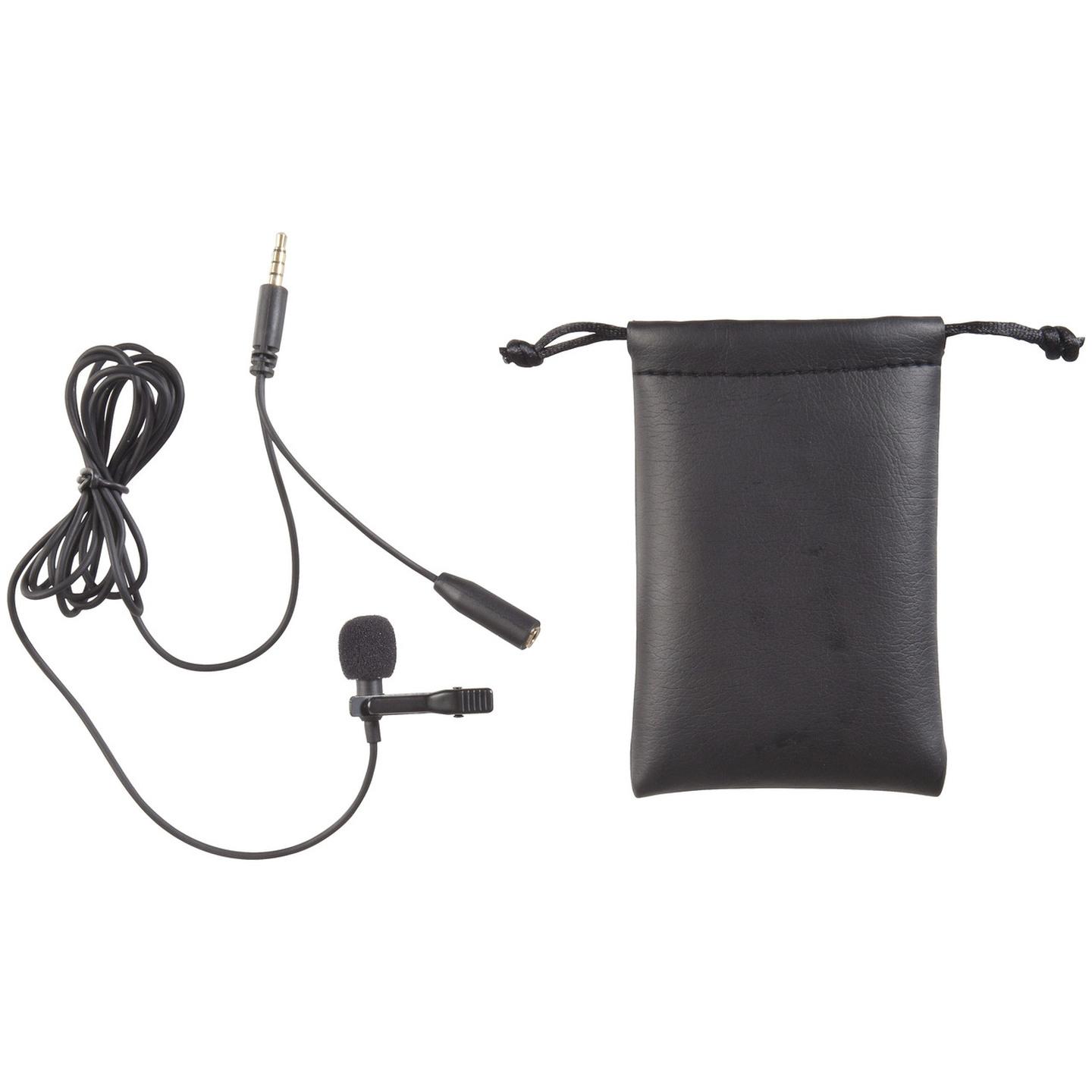 Digitech Stereo Lapel Microphone with Headphone Outlet