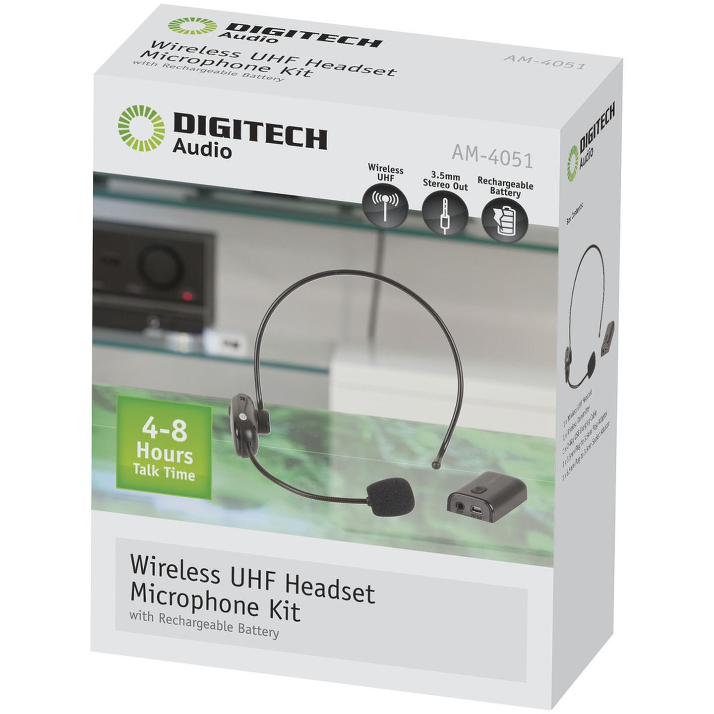 Digitech UHF Headset Microphone Kit